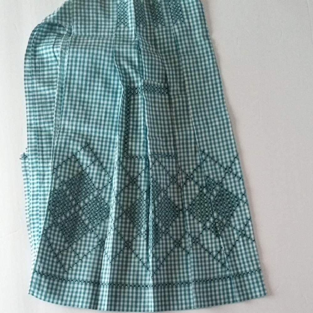 Green Checkered Skirt